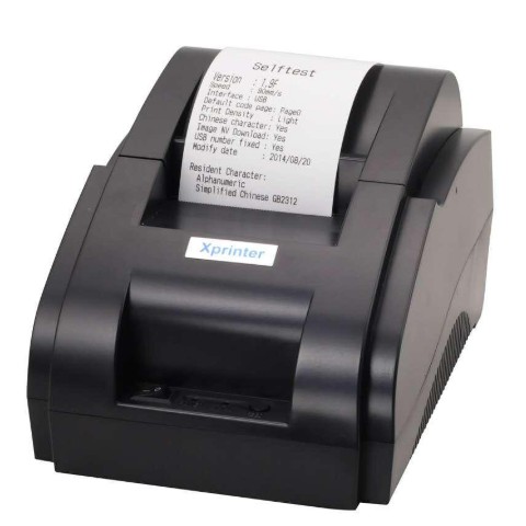 Receipt Printer 58mm Receipt POS Thermal Printer USB Port， Ticket Printer | LENVII LV-58IIH