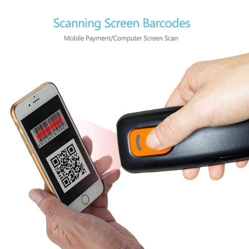 2D Barcode Scanner , with  4.1 & 2.4G Wireless Barcode Scanner, Pocket Scanner | LENVII P200